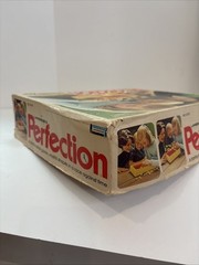 1975 Vintage Lakeside Perfection Board Game – Working – missing one piece