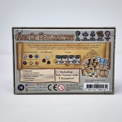 Age of Civilization Board Game Complete Solo Mode 5 Scenarios ICE Makes 2020