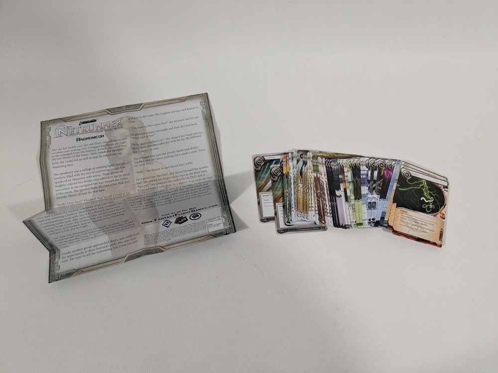 Android Netrunner LCG Humanity’s Shadow Data Pack Card Game Expansion Complete