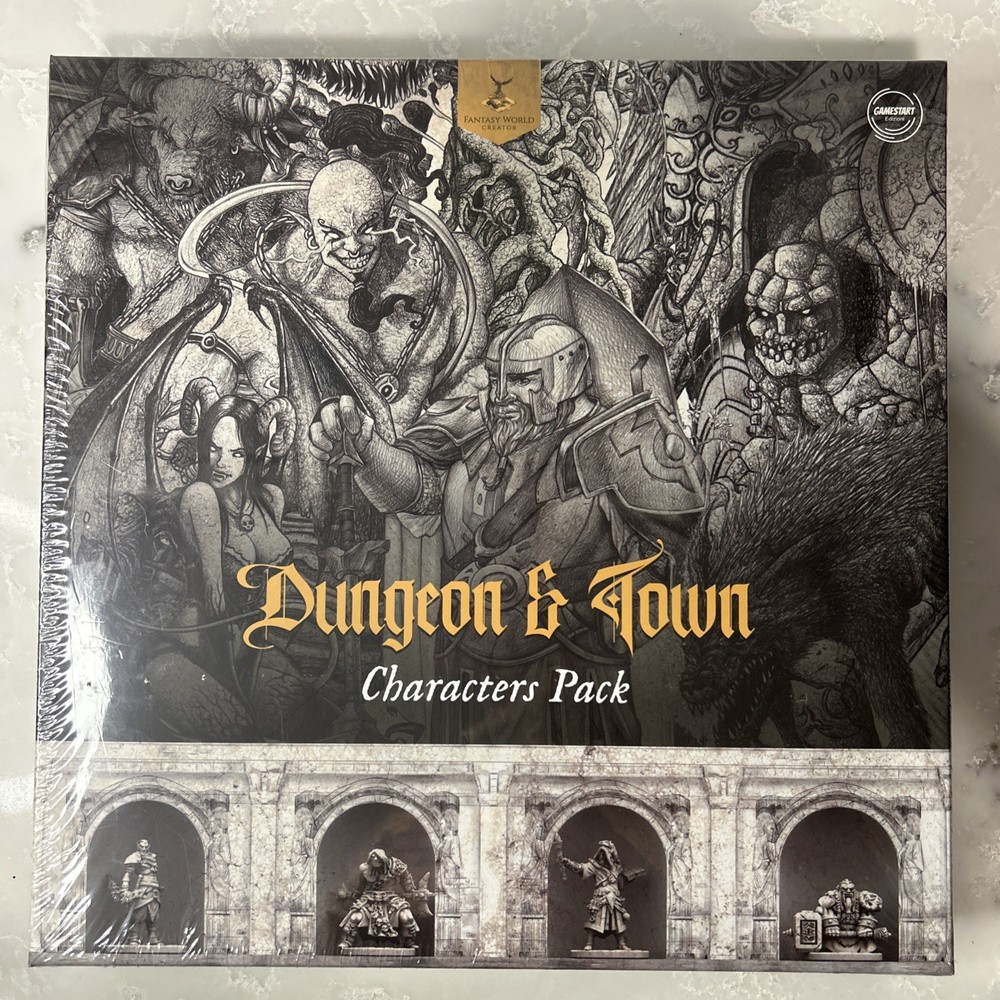 Game Start Studio Fantasy World Creator Dungeon & Town Character Pack BRAND NEW