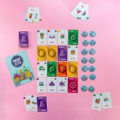 Point City Card Game | City Building, Drafting Collection Game