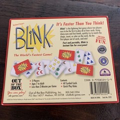 Out of the Box BLINK The World’s Fastest Game Cards Childrens Choice Award