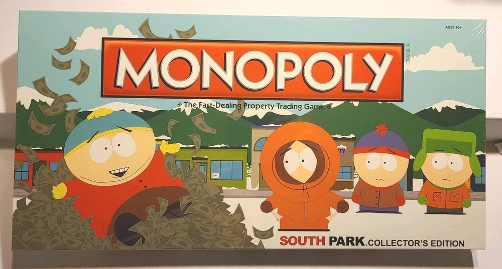 RARE NEW SEALED 2012 South Park Collector’s Edition 5126 MONOPOLY Board Game