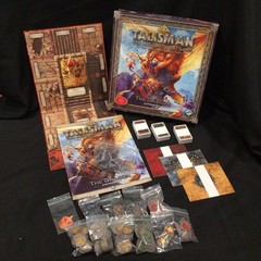 FFG Talisman Rev 4th Edition Game THE DRAGON Expansion 100% Complete w box