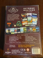 SweaterBear Games Bear Mountain Camping Adventure Extreme Weather Expansion Pack