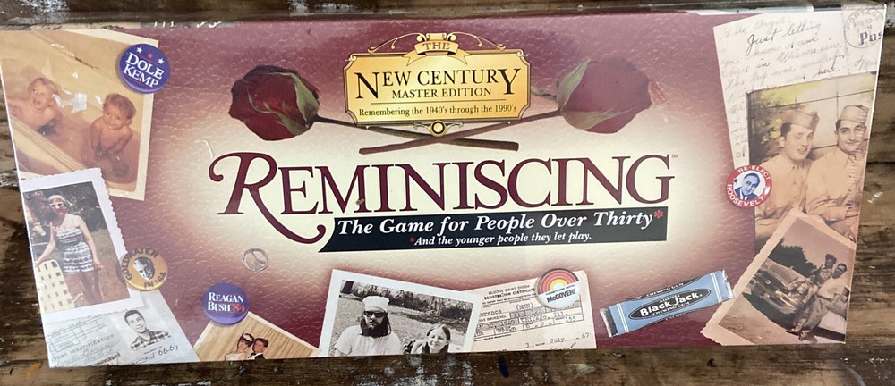 Reminiscing “New Century Edition Board Game” “Remembering 1940s through 1990s”