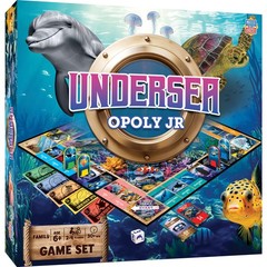 MasterPieces – Undersea Opoly Junior – Board Game for Kids