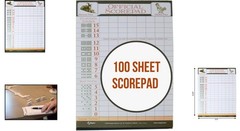 Compact Score Pad Set for Mexican Train & Chicken Foot – Ideal for Family Fun