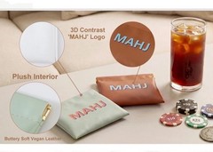 ® Sunnymove American Mahjong Dice Bag Squeeze Pouch Mahjong Coins Money