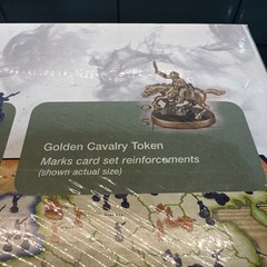 SEALED Risk The Game of Global Domination Golden Cavalry Token 2003 Brand New