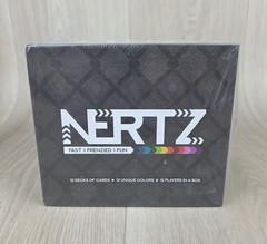 Nertz Card Game Box Set 12 Decks 12 Colors 12 Players Fast Paced Sealed