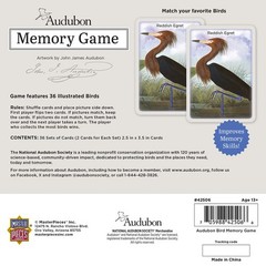 MasterPieces – Audubon Officially Licensed Memory Game
