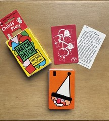 Vintage 1950s Arrco Playing Card Co. Match Patch Card Game *Missing Square Card