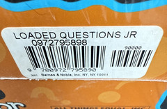 Loaded Questions Junior Board Game Party Ages 8 to Teen 3-6 Players New In Box