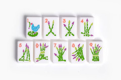 Premium American Mahjong Set 160pcs – Summer Fiesta