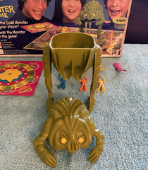Vintage Slime Monster Board Game. Mattel 1977 – 2387. Near Complete. RARE.