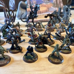 Hero Scape Game Characters (32) + Manual & Extras (Parts From Board Game)