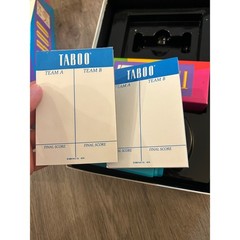Milton Bradley Taboo Board Game Adult Unisex OS Multi Good 1989 Vintage Party
