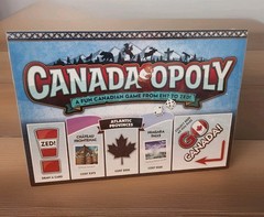Outset CANADAOPOLY: A Fun Canadian Game From EH? To Zed! Boardgame NEW SEALED