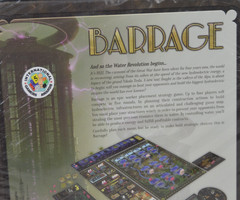 Barrage Board Game + Leeghwater Project Factory Sealed NEW