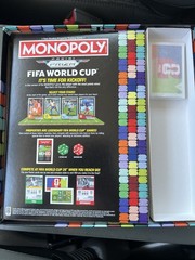 2026 Panini Prizm Monopoly FIFA Board Game + Complete 100 Card Base Set & Parall