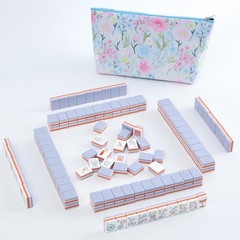 American Mahjong Tile Set,160 Light Purple Acrylic (4-Layer) Engraved Mahjong…