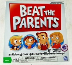 Beat The Parents It’s kids vs. grown-ups trivia challenge! by Spinmaster