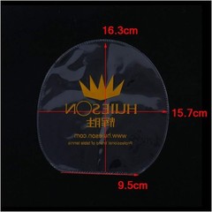 10-Piece Clear Rubber Protection Film for Table Tennis Paddle Maintenance