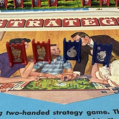 Vintage Stratego Board Game 1977 by Milton Bradley 100% Complete Strategy War