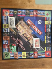 Monopoly: National Lampoons Christmas Vacation Game Travel Edition Cloth Board