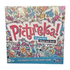 Hasbro PICTUREKA Wacky Picture Hunt Game 2+ Players Ages 6+ New Sealed 2021