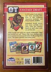 HTF Funhill Games ~ OT ~ FANTASY DRAFT ~ Open Box Great Condition 1-5 Players