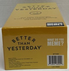 Better Than Yesterday 365 Daily Challenges Card Game For 1+ Players NEW/SEALED