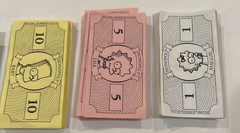 The Simpsons MONOPOLY by USAOPLY Board Game – Replacement PARTS – Money