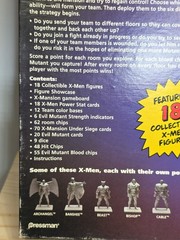 1994 X-Men Under Siege 100% Comple Board Game Marvel Comics Pressman 18 Figures