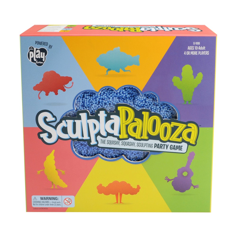 Educational Insights SculptaPalooza – The Squishy, Squashy, Sculpting Party Game
