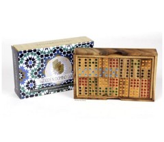 Monkey Pod Games Wooden Double 9 Domino Set- NEW/SEALED- Ages 6 years to Adult