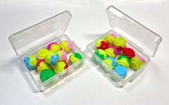 2SET=(Case+10P) x 2 Gonggi Korean traditional Stone Squid Konggi Catching Game