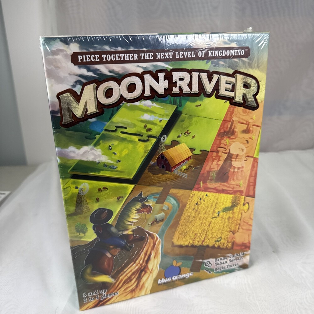 Moon River Board Game-Blue Orange-Standalone-Cathala-Kingdomino Series, NEW