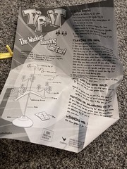 2013 Tip-It Cardinal Balancing Game Complete minus Label Sheet Wackiest Game
