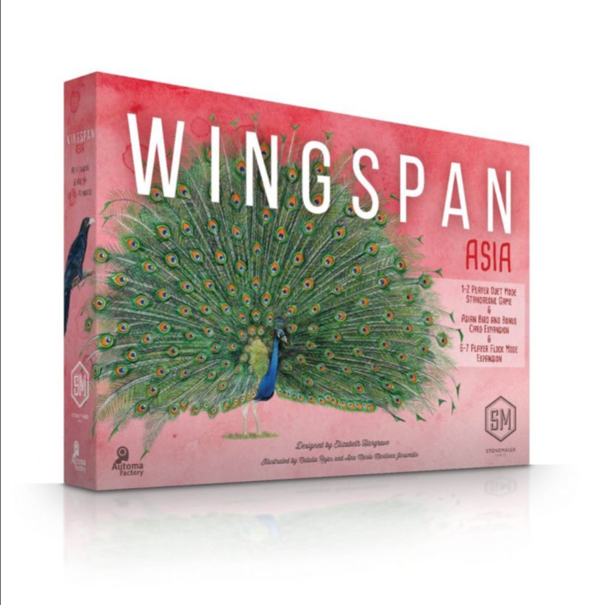 Stonemaier Games Wingspan Asia Expansion Board Game – NEW SEALED