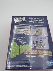 Pointing Fingers Fun Party Game Ages 12+ 3-6 Players Hasbro Gaming Board Game