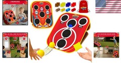 Family-Friendly 2-in-1 Bean Bag Toss & Pinball Game – Perfect for Outdoor Fun