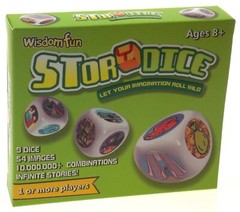 Story Dice Actions Travels Storytelling Educational Travel Party Home School Gif