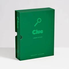Library of Play : CLUE – 2025 Bookshelf Book Board Game *Rare* *BRAND NEW*