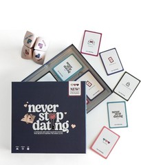 Never Stop Dating – The Ultimate Romantic Date Night Activity Game for Couples –