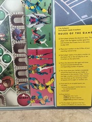 Marvel Comics Super Heroes Giant Game Board Book 1994 By Tormont Missing Pieces