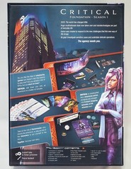 Critical Foundation Season 1 RPG Board Game Science Fiction Strategy
