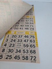 Vintage Lot Bingo Cards Arrow International 1994 90s Color 30 Paper Card Lot