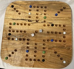 Aggravation Board, Natural MAPLE (NMP-4), Four Player